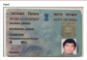 original PAN card - IDfy